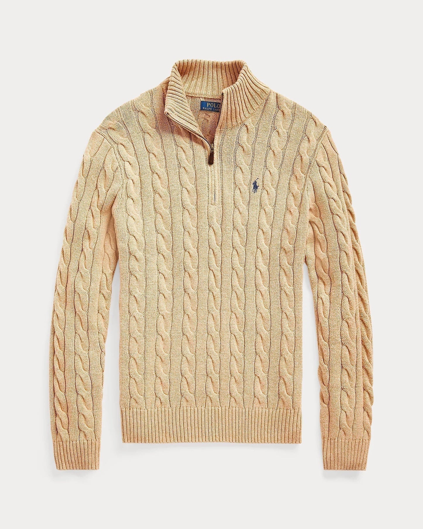 Urbanoval® - Polo RL Geribd Gebreide Katoenen Trui