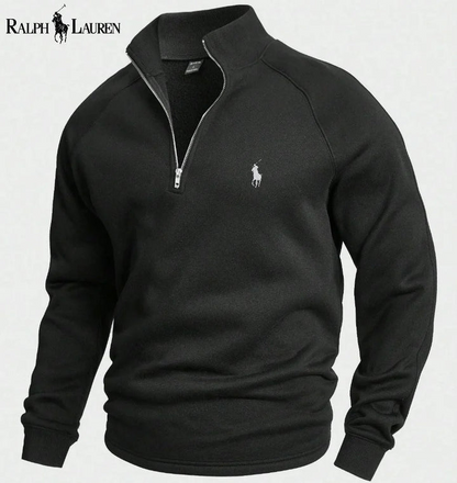 Urbanoval™ Cotton Half Zip Sweatshirt