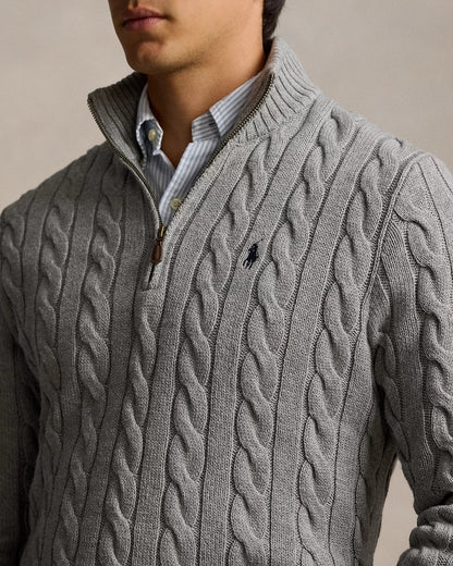 Urbanoval® - Polo RL Geribd Gebreide Katoenen Trui